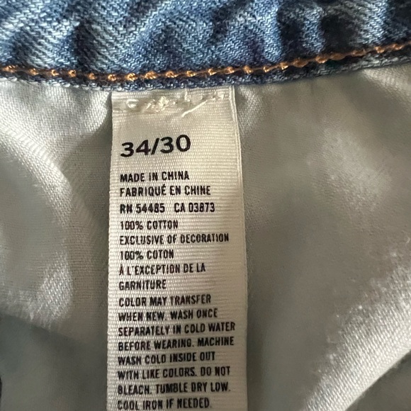 American Eagle Relaxed Straight Leg Jeans 34x30. Excellent condition. N… - Picture 5 of 8